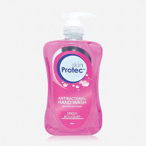 Skin Protec Buy 1 Take 1 Antibacterial Hand Wash 500Ml - Fresh Bouquet