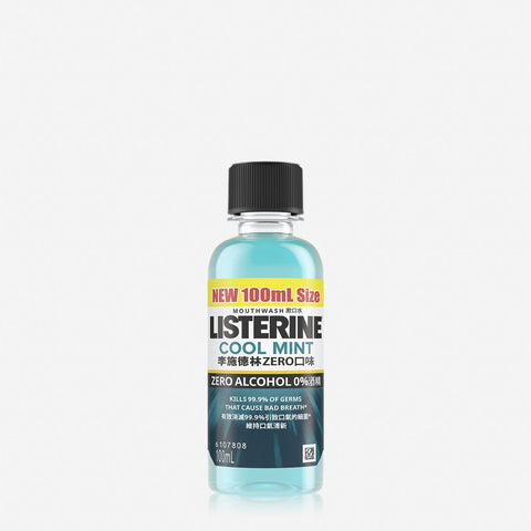 Listerine Mouthwash 100Ml - Cool Mint Zero