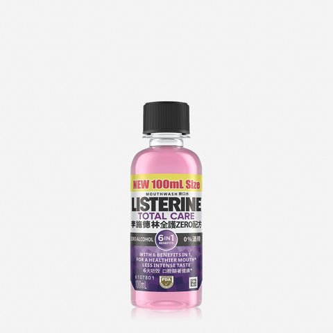 Listerine Mouthwash 100Ml - Total Care Zero