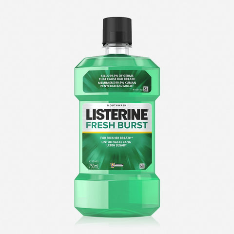Listerine Mouthwash 750Ml - Fresh Burst