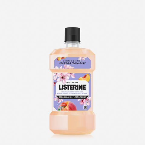 Listerine Mouthwash 250Ml - Sakura & Peach Zest