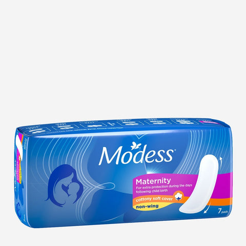 Modess 7-Pack Maternity Napkin Non-Wing