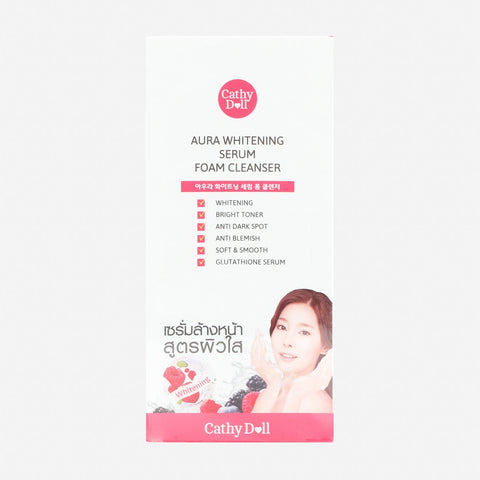 Cathy Doll Aura Whitening Serum Foam Cleanser 12Ml