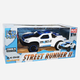 Road Rats Radio Control 2 4Ghz Street Runner Ii Car Blue Toy For Boys