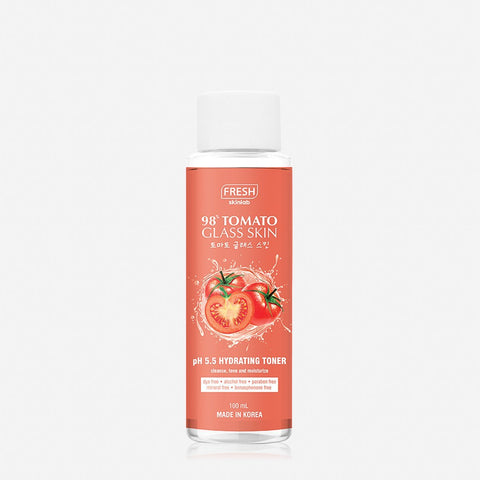 Fresh Skinlab 98% Tomato Glass Skin Ph 5.5 Hydrating Toner 100Ml