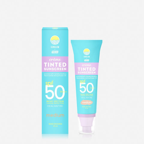 Sunglow By Fresh Tinted Sunscreen Spf50 Pa++++ - Medium