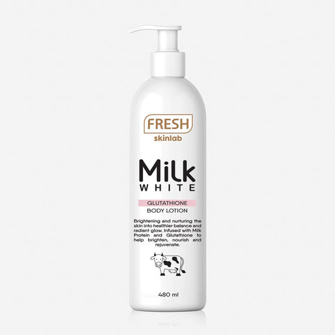 Fresh Skinlab Milk White Glutathione Body Lotion 480Ml
