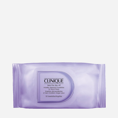 Clinique 50-Wipe Take The Day Off Micellar Cleansing Towelettes For Face & Eyes