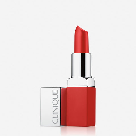 Clinique Pop Matte Lip Color + Primer 3.9G - Ruby Pop