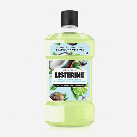 Listerine Mouthwash 500Ml - Coconut & Lime