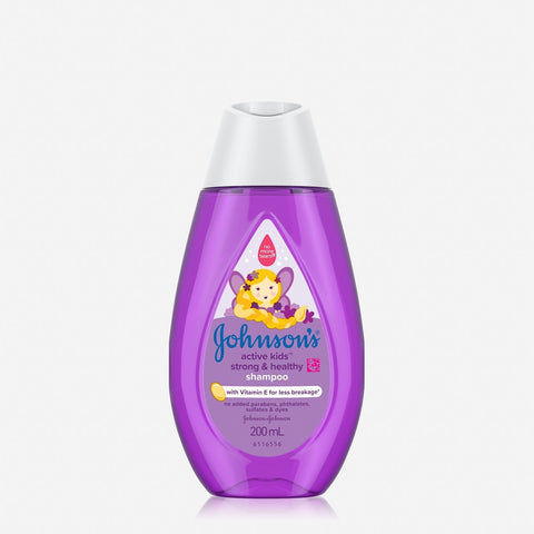 Johnson's Active Kids Shampoo 200ML - Strong And Healthy