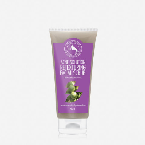 One Earth Organics Acne Solution Retexturing Facial Scrub 70Ml