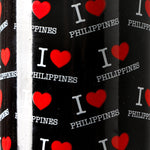 Kultura I Heart PH Black Ceramic Mug