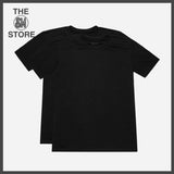 SM Basics Round Neck Undershirt 2-in1 Black
