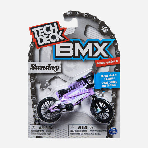 Tech Deck Bmx Single Pack Sunday Violet Toy For Boys