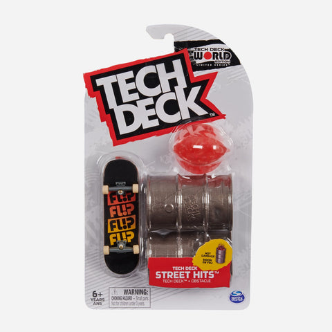 Tech Deck Street Hits Flip Skate Fingerboard Hot Garbage For Boys