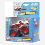 Maisto Fresh Metal Earth Shockers Earth Crusher (Black White) Die Cast Vehicle For Boys