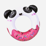 Jilong Sun Club Panda Animal Donut Swim Ring 21.5 X 25.5 Inch