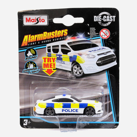 Maisto Alarmbusters Light And Sound   Police Vehicle Toy For Boys