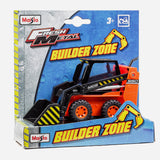 Maisto Fresh Metal Builder Zone Mcg 550 Orange Construction Vehicle For Kids