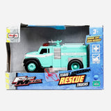 Maisto Fresh Metal Team Rescue Trucks Forest Service (Cyan) Toy For Boys