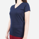 Baleno V Neck Tee Single Jersey material