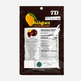 7D Dried Mangoes with Dark Chocolate Enrobed 80g