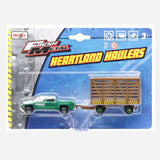 Maisto Fresh Metal Heartland Haulers Brunswick Green Die Cast Vehicles Toys For Boys