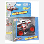 Maisto Fresh Metal Earth Shockers Earth Crusher (Black White) Die Cast Vehicle For Boys