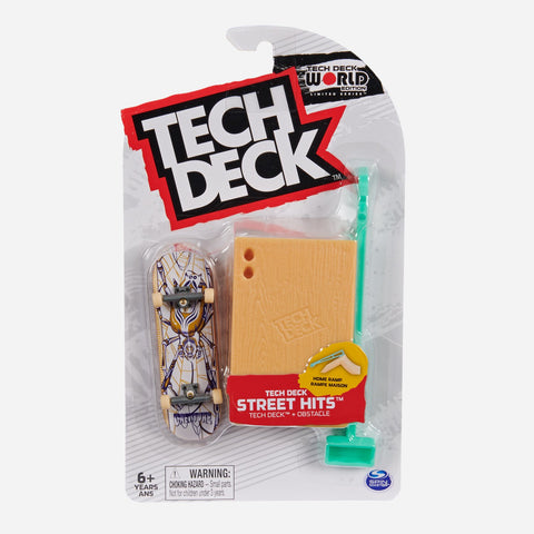 Tech Deck Street Hits Creature Last Strike Spider Skate Fingerboard Home Ramp For Boys