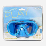 Intex Aquaflow Play Sea Scan Swim Mask Swimming Goggles Blue