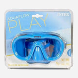 Intex Aquaflow Play Sea Scan Swim Mask Swimming Goggles Blue