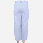 SM Woman Casual Pants Wide Leg Raw Hem With Pockets