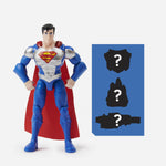 Dc Comics 4 Inch Silver Superman Action Figure Toy For Boys