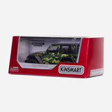 Kinsmart Jeep Wrangler Camo Edition Dark Green Die Cast Vehicle For Boys