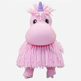 Jiggly Pup Walking Unicorn – Pink