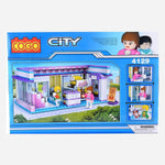 Cogo City Café 313 Pieces Building Blocks Set For Kids