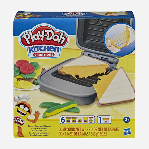 Play Doh Kitchen Creations Cheesy Sandwich Playset For Kids