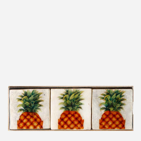 Tahanan by Kultura Capiz Box with Pineapple Design