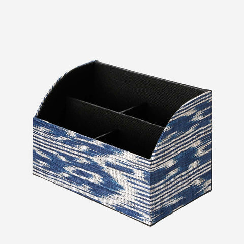 Tahanan by Kultura Blue T'nalak Caddy