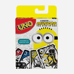 Mattel Games Uno Illumination Presents Minions The Rise Of Gru Card Game