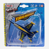 Maisto Fresh Metal Tailwinds (Blue With Yellow) Plane Toy For Boys