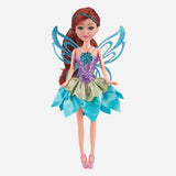 Sparkle Girlz Doll Fairy Princess In A Cone (Green And Blue) Toy For Girls