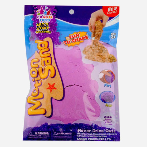 Motion Sand Purple Color Sand