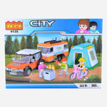 Cogo City Camping 365 Pieces Building Blocks Set For Kids