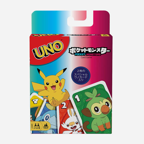 Mattel Games Uno Pokemon Asia Card Game