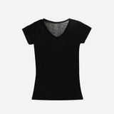 Smartbuy Girl's Teens Plain T-shirt in Black