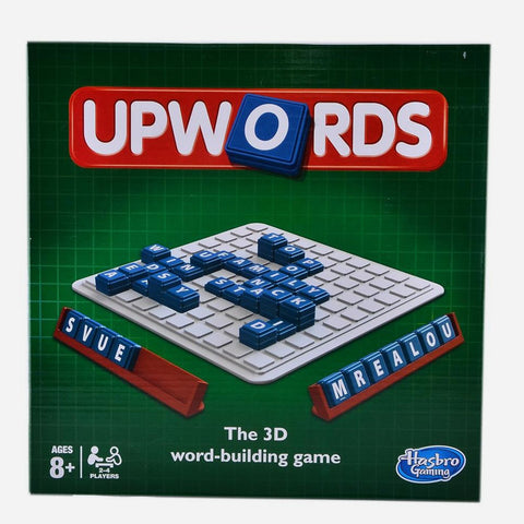 Hasbro Gaming Upwords The 3D World Building Board Game For Kids