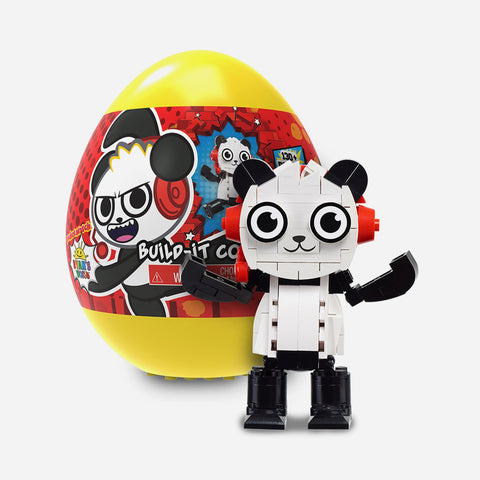Ryans World Build It Egg Combo Panda Toy For Kids