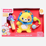 Winfun Lion Comforter Rattle Set For Babies